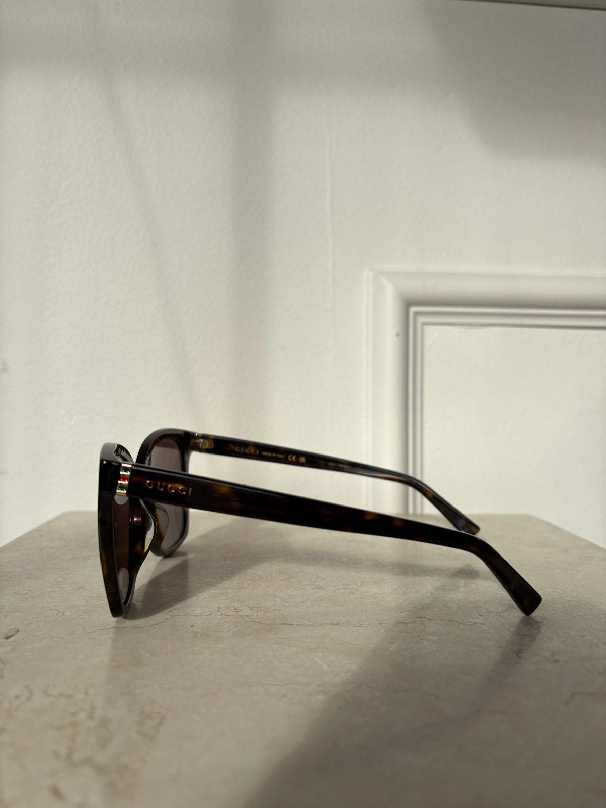 Gucci Tortoishelle Oversized Sunglasses