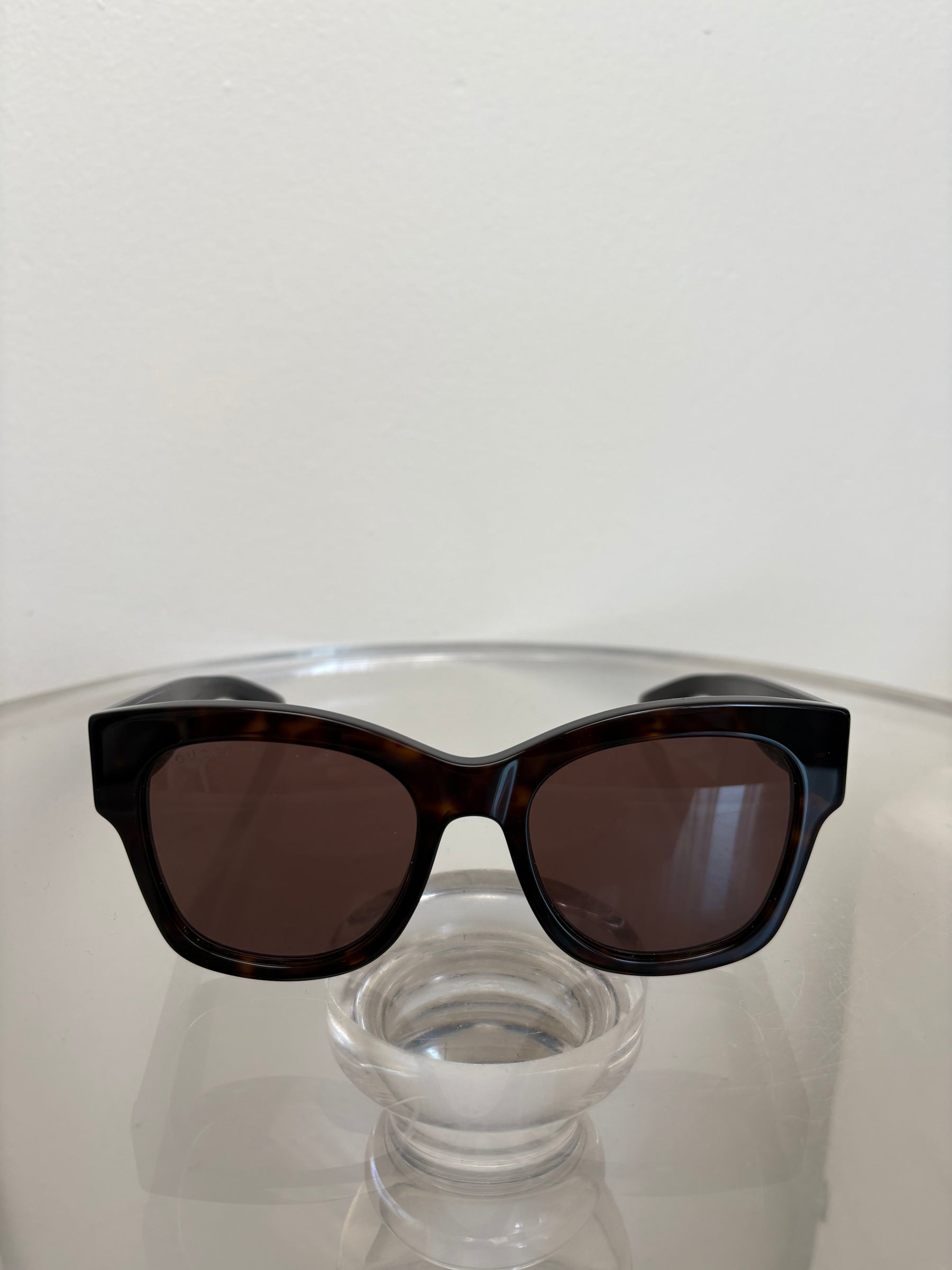 Gucci Tortoishell Oversized Sunglasses