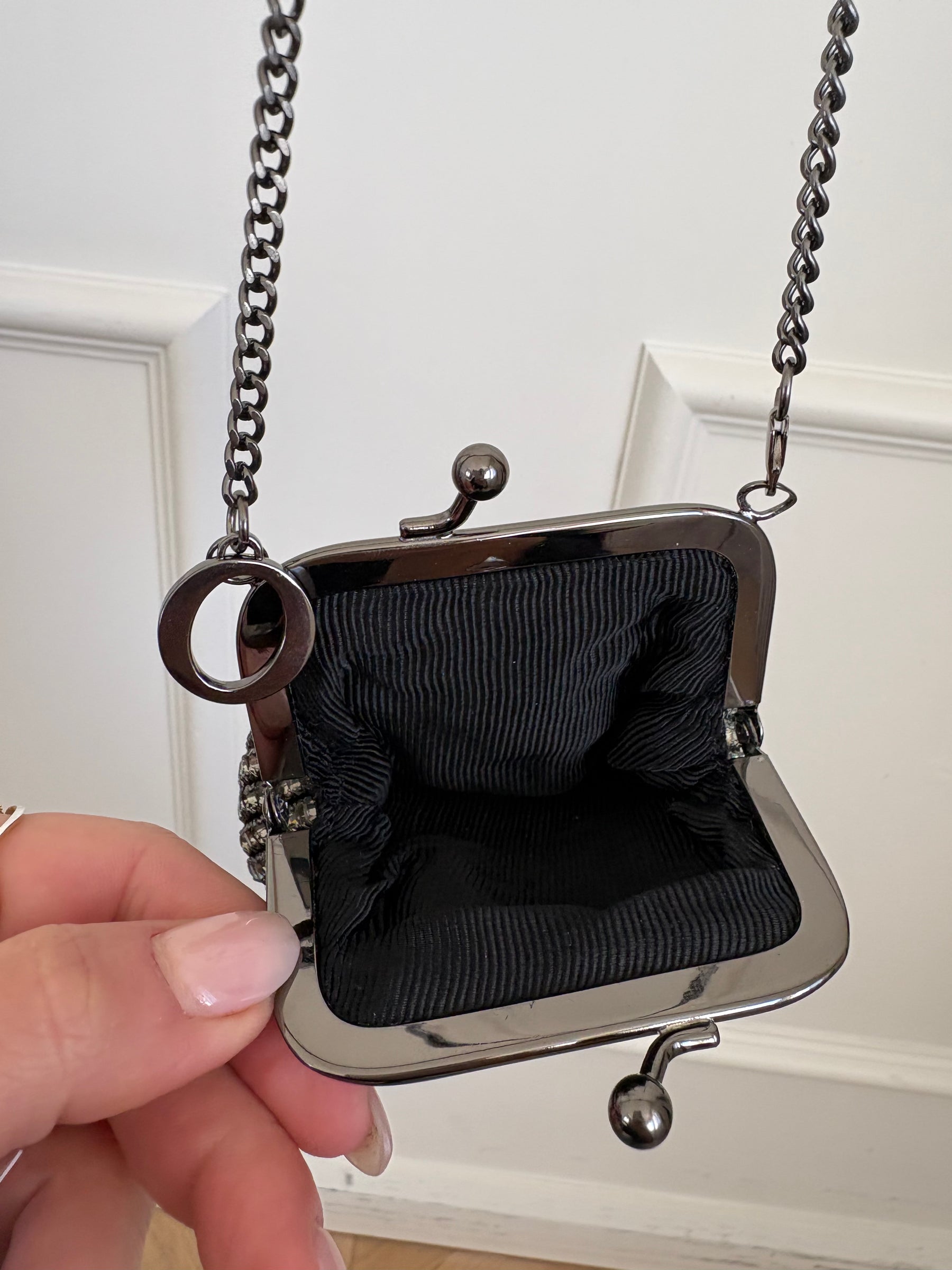 Oroton Rhinestone Mini Bag