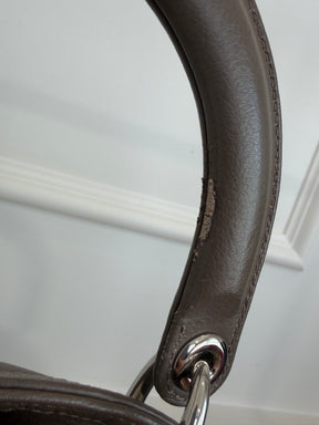 Dior Taupe Leather Grandville Tote