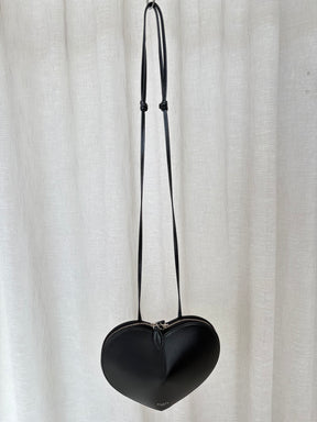 Alaïa Black Leather Le Coeur Shoulder bag