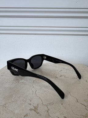 Celine Black Acetate Sunglasses