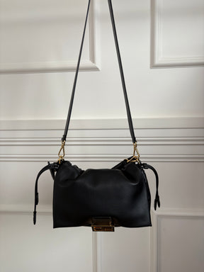 Fendi Mamma Baguette Medium Handbag With Cross Body Strap