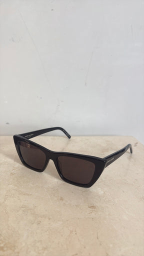 Saint Laurent Black Cat Eye Mica sunglasses