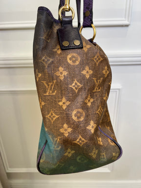 Louis Vuitton x Richard Price 'Heartbreak Jokes' Canvas Ombre Tote