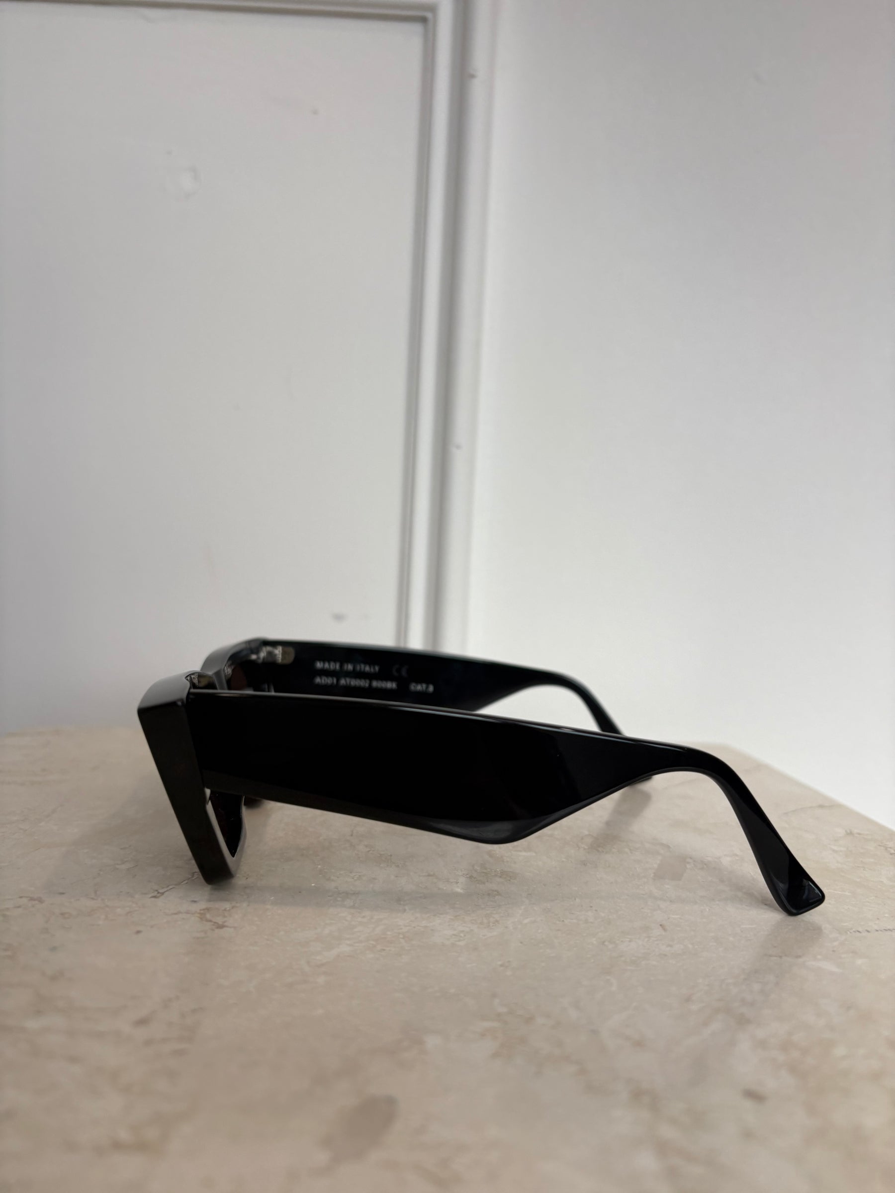 Phoebe Philo Black Peak Cat Eye Sunglasses