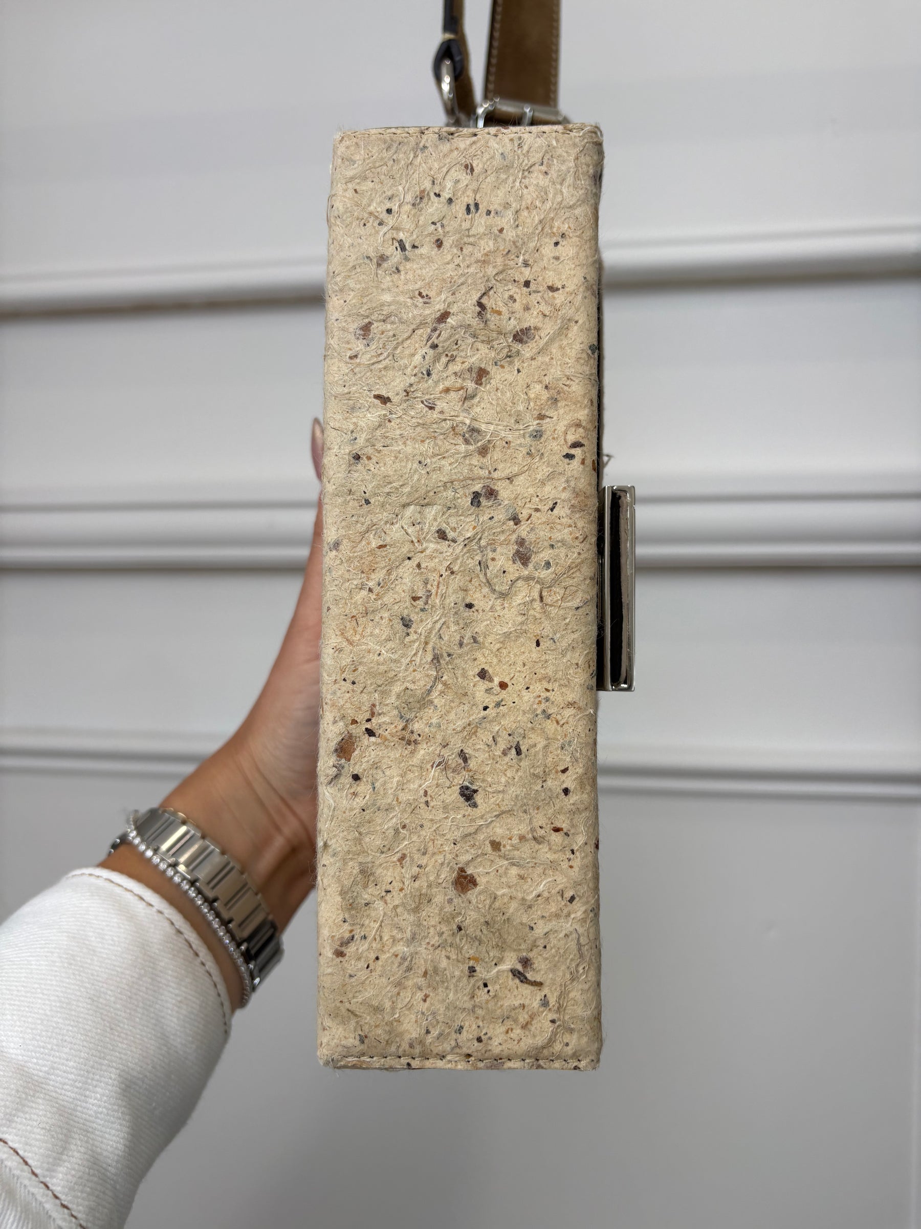 Fendi x Kengo Kuma Paper Mache Baguette Trunk