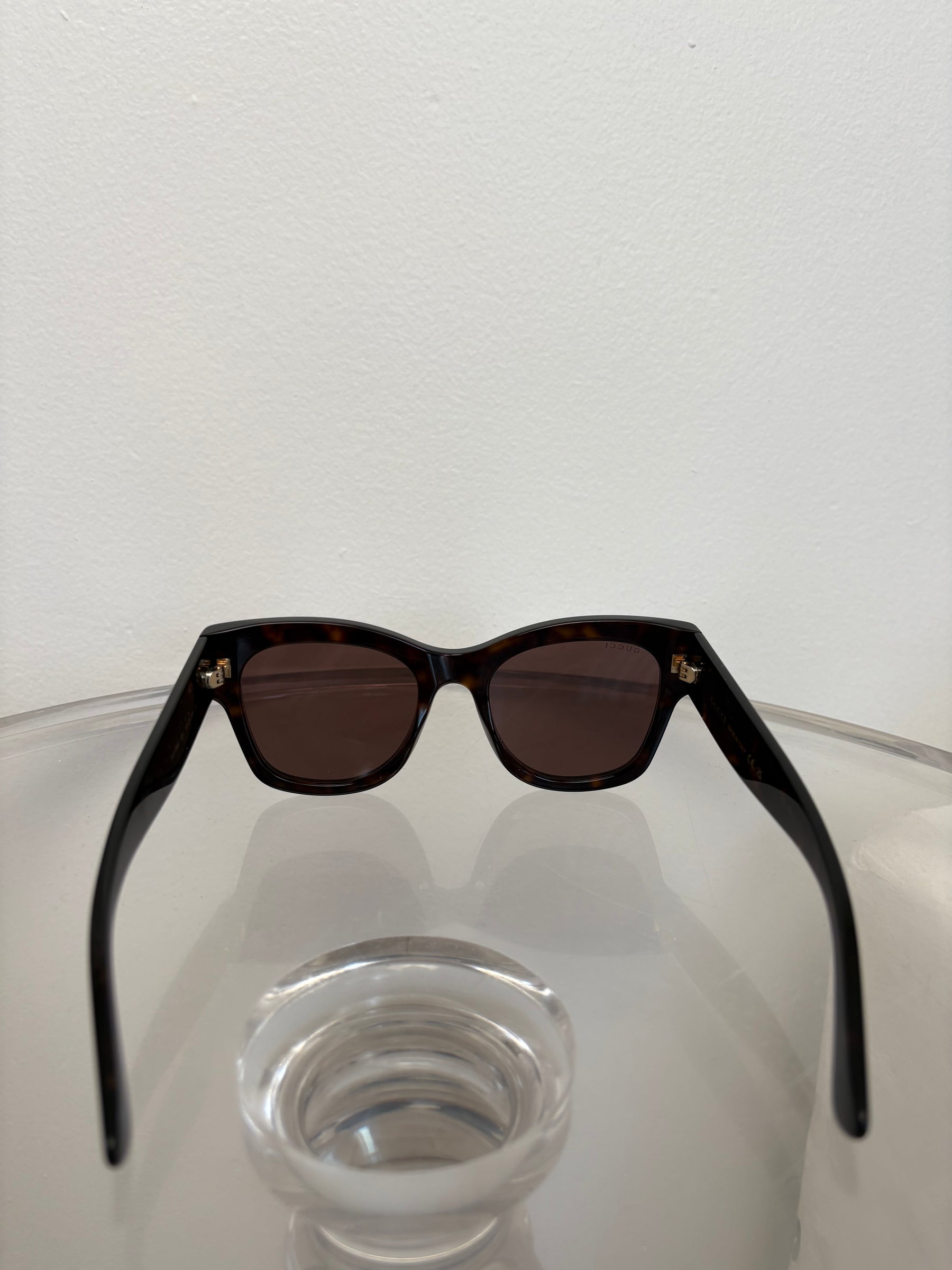 Gucci Tortoishell Oversized Sunglasses
