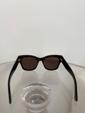 Gucci Tortoishell Oversized Sunglasses