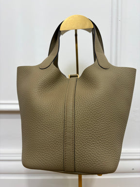 Hermes Sac Picotin Lock 18 In Beige
