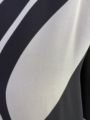 SIR Black Cream Silk Shirt (2) Pant (3) Set, 2