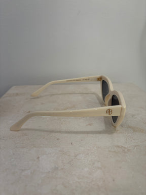 Anine Bing Sedona Cat Eye Sunglasses Cream