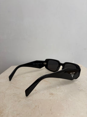 Prada Rectangle Sunglasses Black