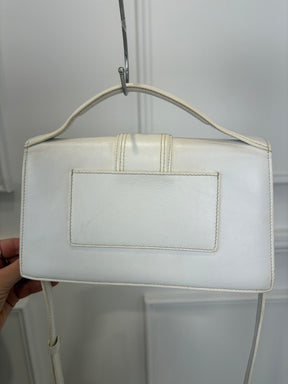 Jacquemus White Les Classiques 'The large Bambino' Bag