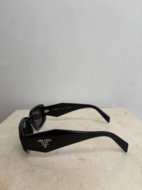 Prada Rectangle Sunglasses Black
