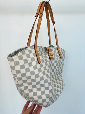 Louis Vuitton Damier Azure Salina Tote Bag