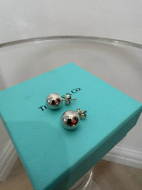 Tiffany & Co. Silver Ball Stud Earrings