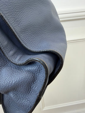Chloé Steel Blue Leather Tote
