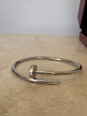 Cartier Juste Un Clou Bracelet in White Gold, 18