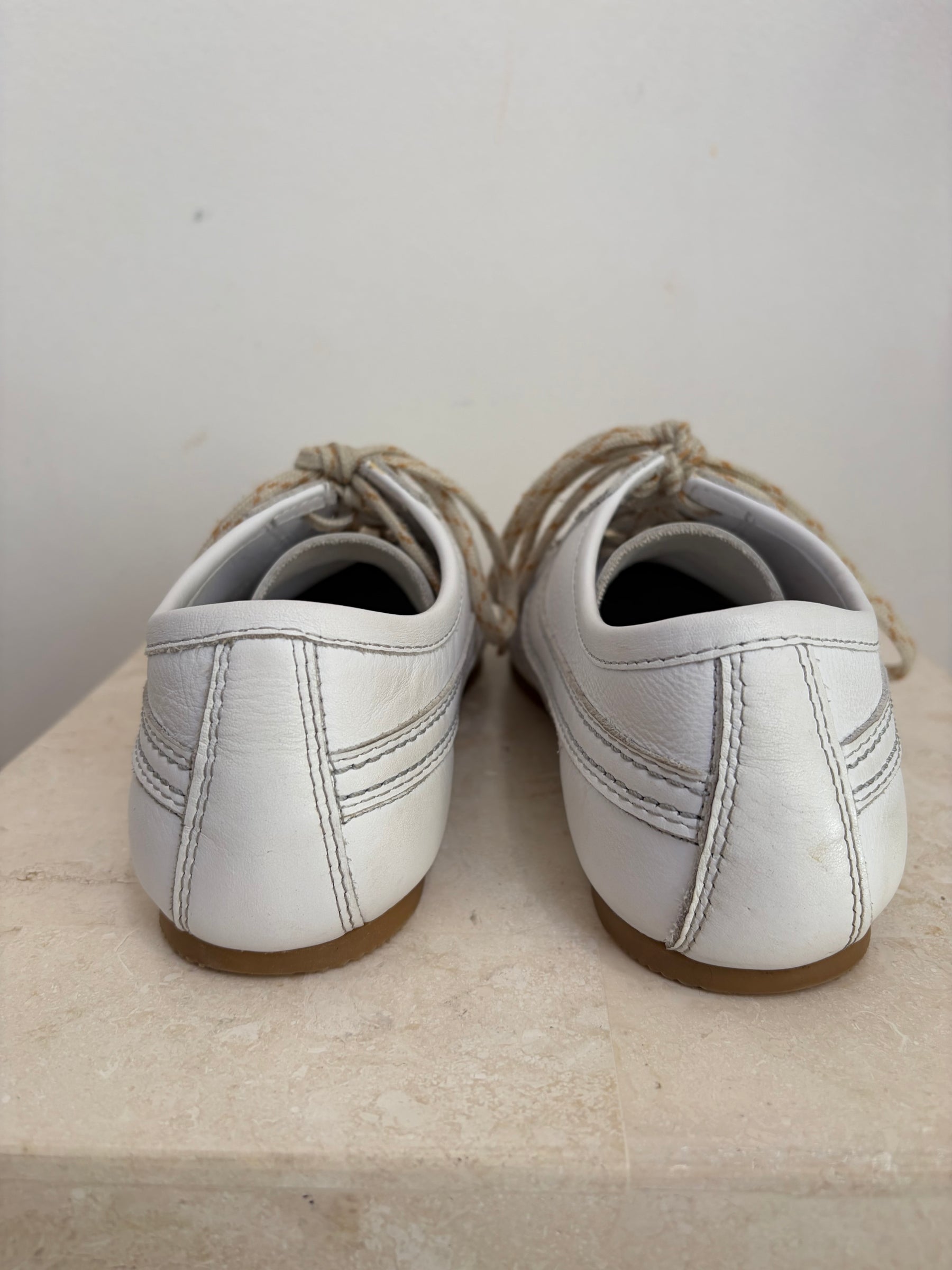 Dries van Noten Pannelled Leather Sneakers, 38