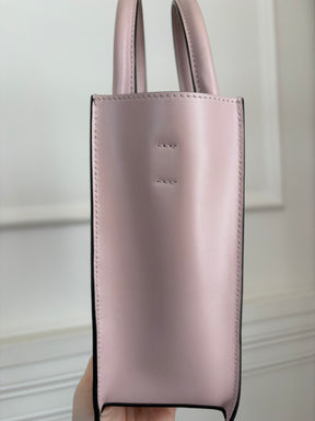 Valentino Garavani Blush Pink Mini Logo Shoulder Tote