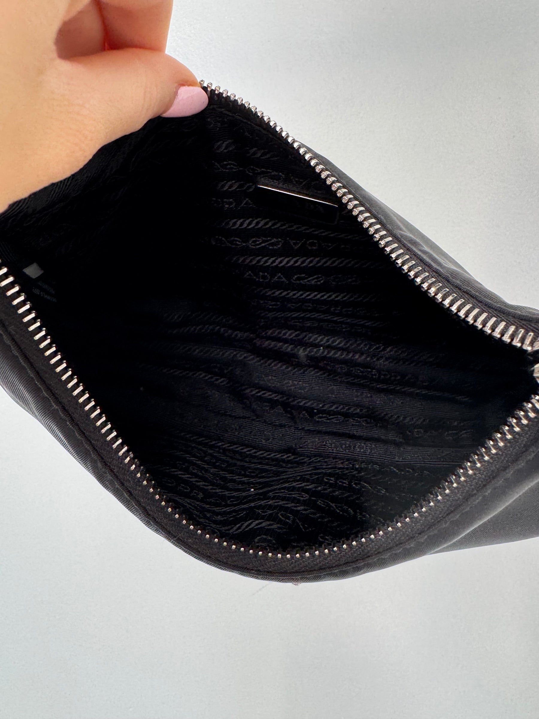Prada Black Re-Edition 2005 Re-Nylon bag