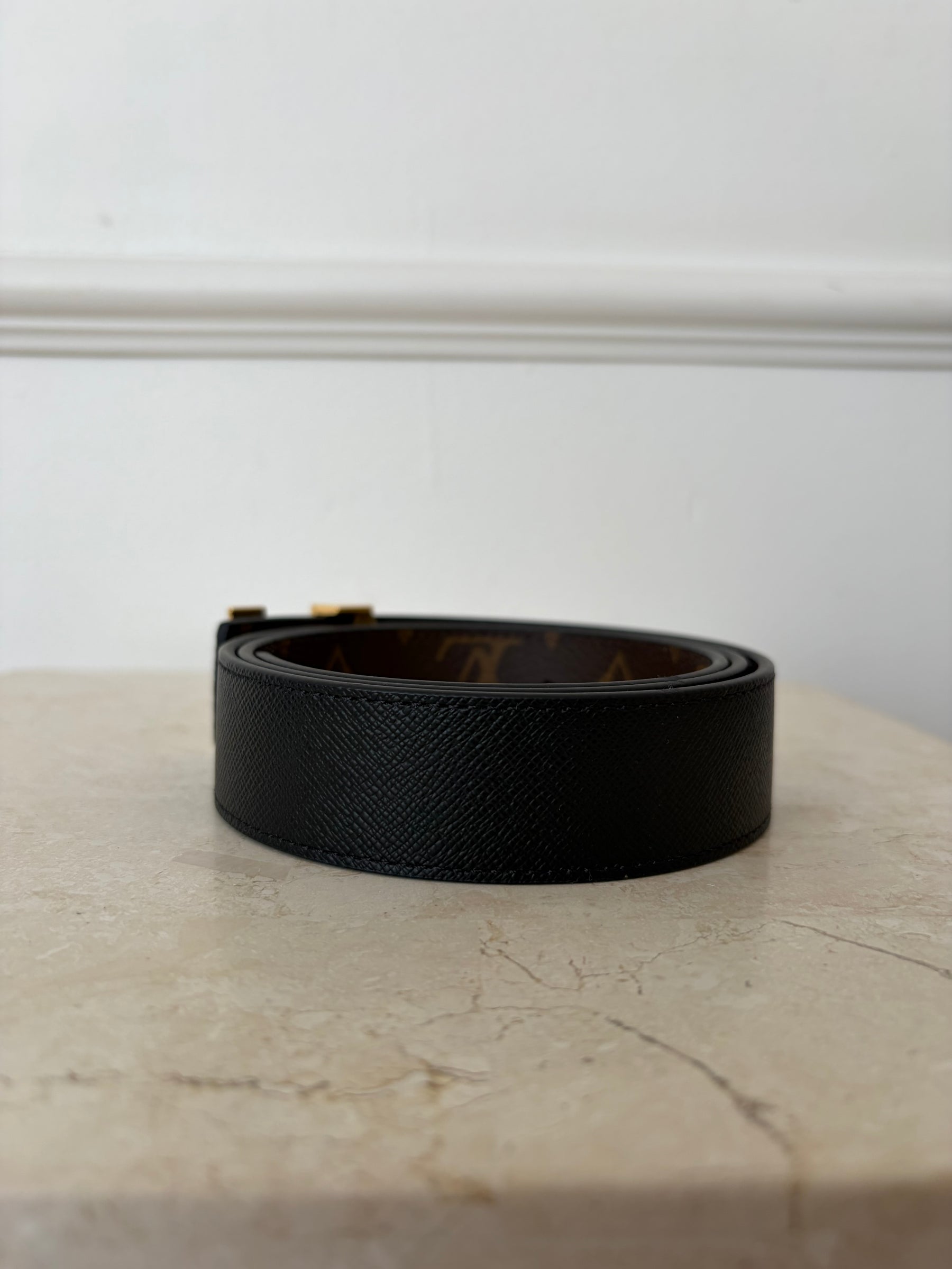 Louis Vuitton Reversible Monogram Belt, 80 / 32