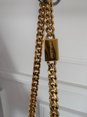 Saint Laurent Black Grained Leather Kate Bag