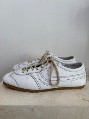 Dries van Noten Pannelled Leather Sneakers, 38