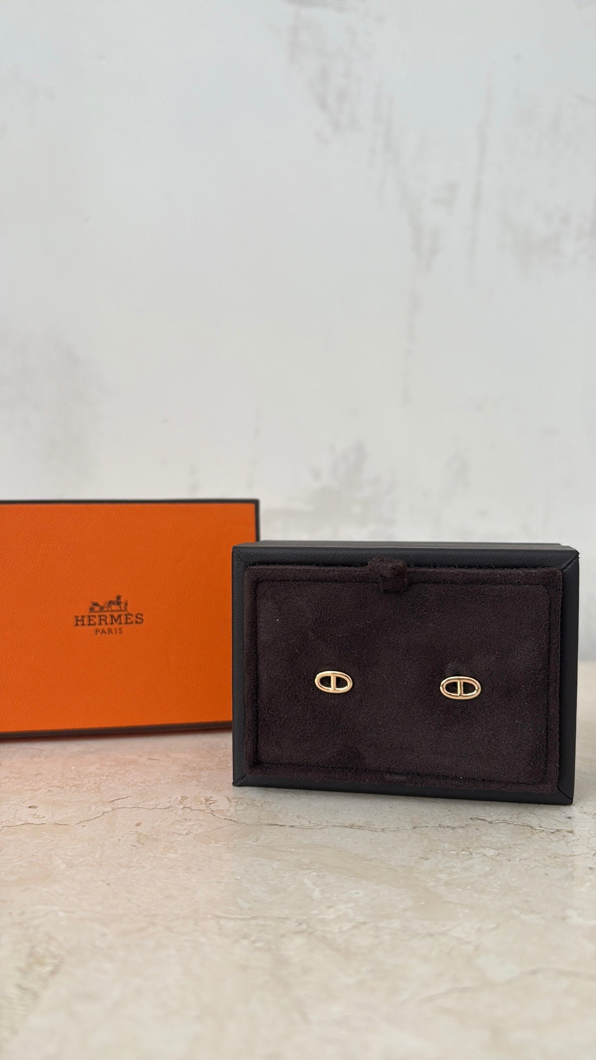 Hermès Rose Gold Farandole Earrings