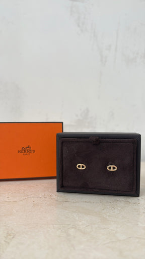 Hermès Rose Gold Farandole Earrings