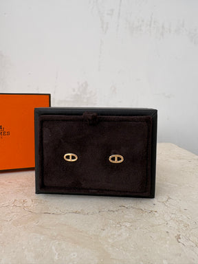 Hermès Rose Gold Farandole Earrings