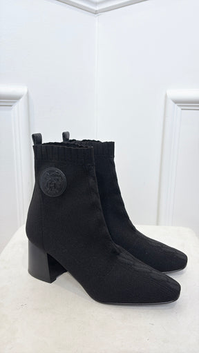 Hermès Black Sock Boot, 36.5