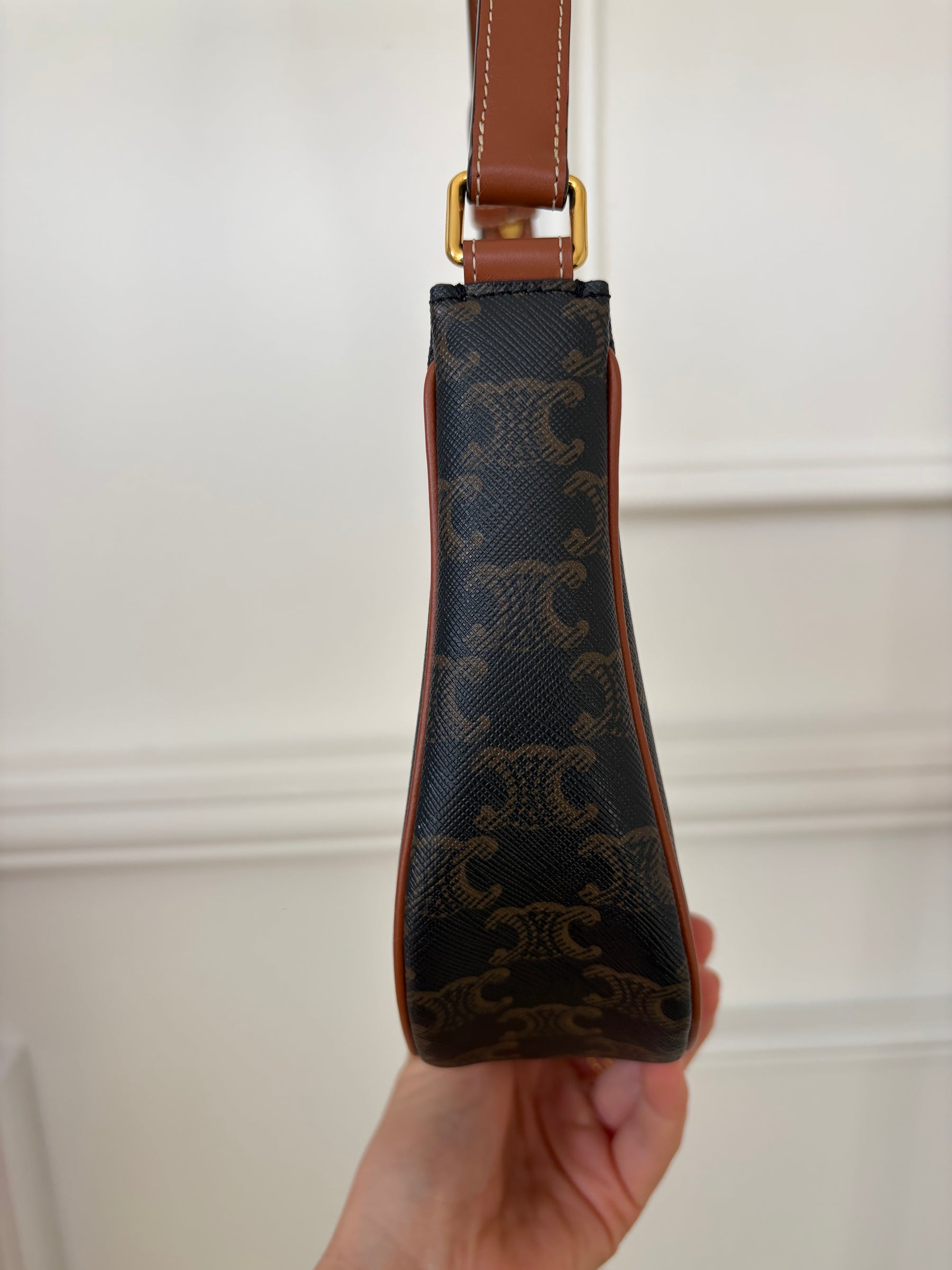 Celine Medium Ava Bag In Tan