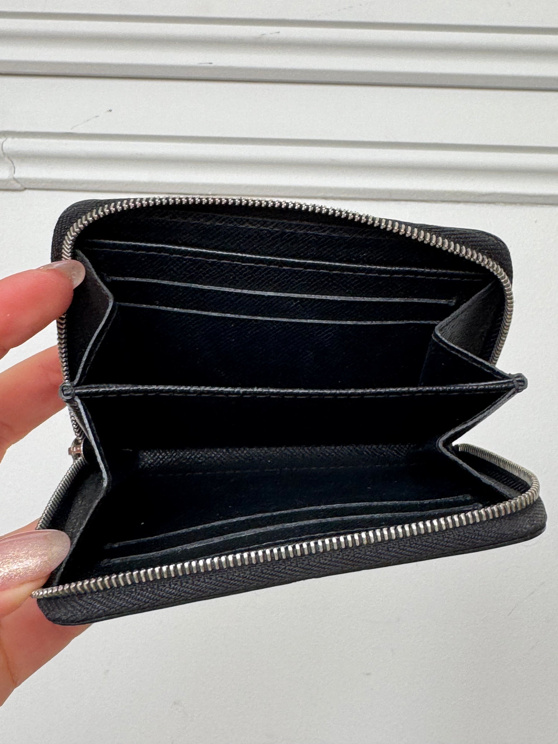 Louis Vuitton Electric Epi Leather Coin Purse Black