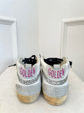 Golden Goose Mid Star Seankers Grey Silver, 41