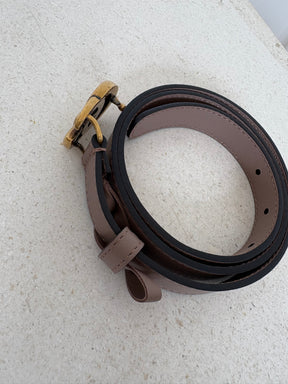 Gucci GG Marmont Thin Belt Taupe, 75 / 30