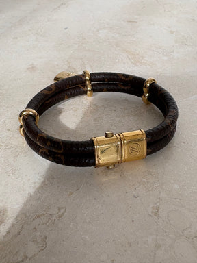 Louis Vuitton Canvas Monogram Keepit Bracelet