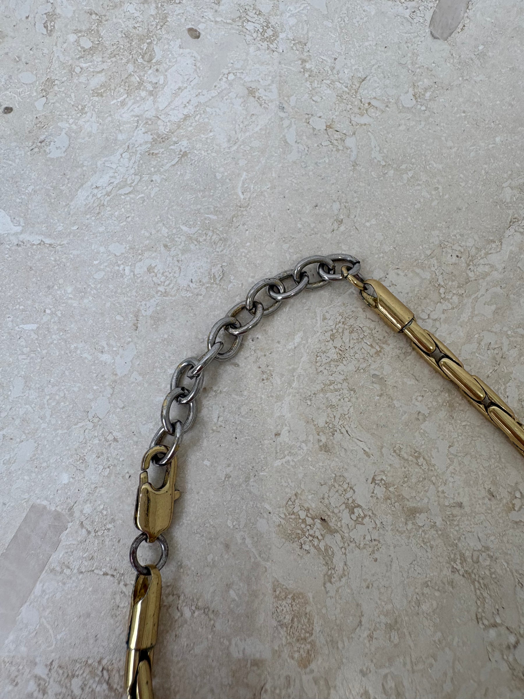 Rylan Boston Link Necklace Gold