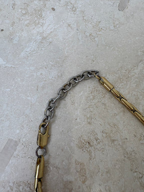 Rylan Boston Link Necklace Gold