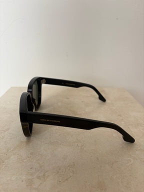 Scanlan Theodore Black Oversized Sunglasses