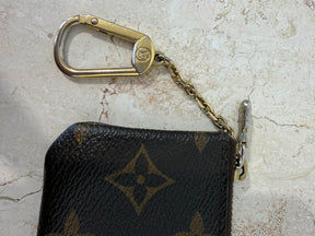 Louis Vuitton Canvas Monogram Key Pouch