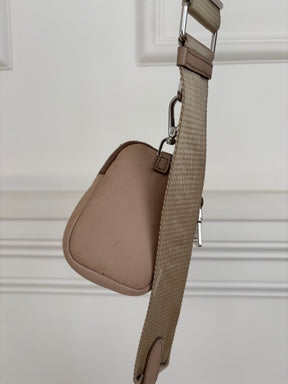 Prada Beige Re-Nylon Crossbody Bag