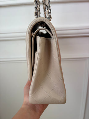 Chanel Stone Lambskin Leather Jumbo Flap Bag