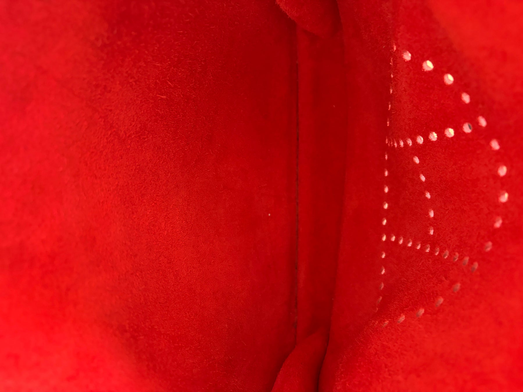 Hermès Red Togo Leather Evelyn 29 Bag