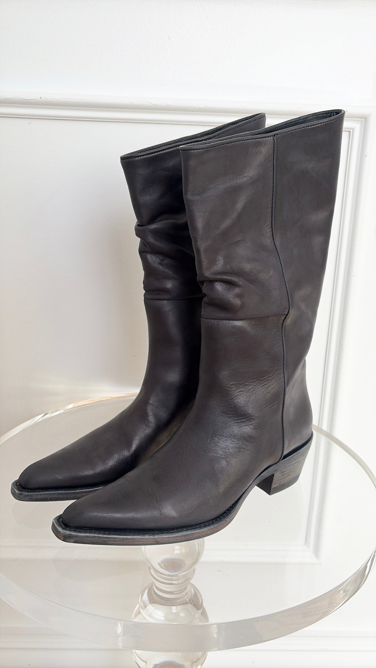 Khaite Clive Boot In Black, 39