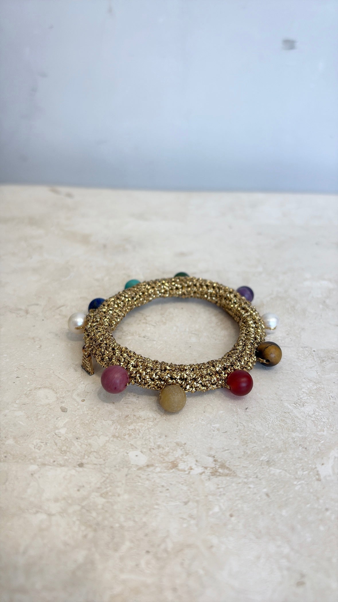 Lucy Folk Kaleido Diver Bracelet Gold