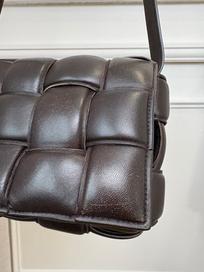 Bottega Venetta Padded Cassette Bag In Brown, 8 AU
