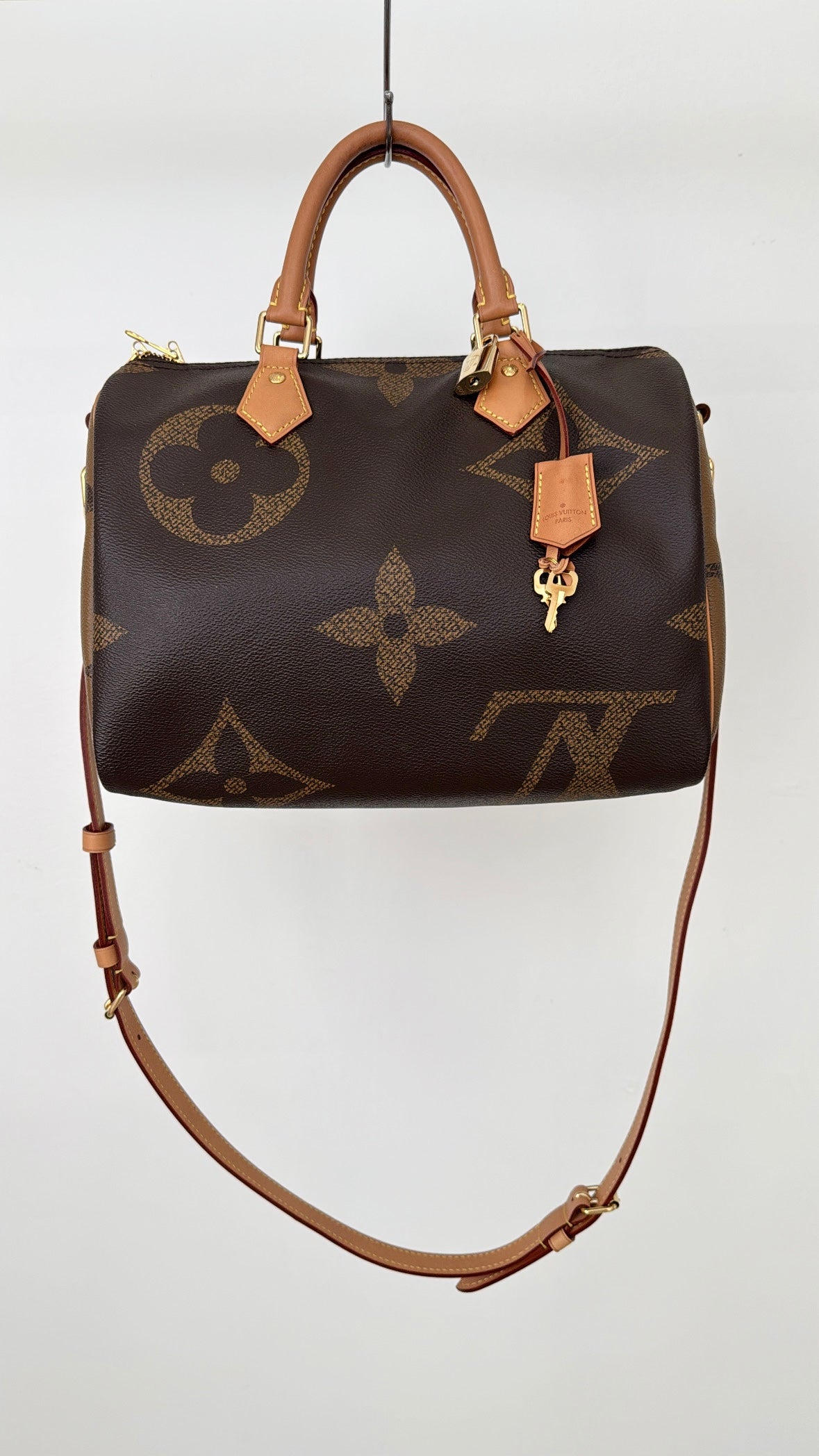 Louis Vuitton Giant Monogram Speedy Bandoulière 30 Shoulder Bag