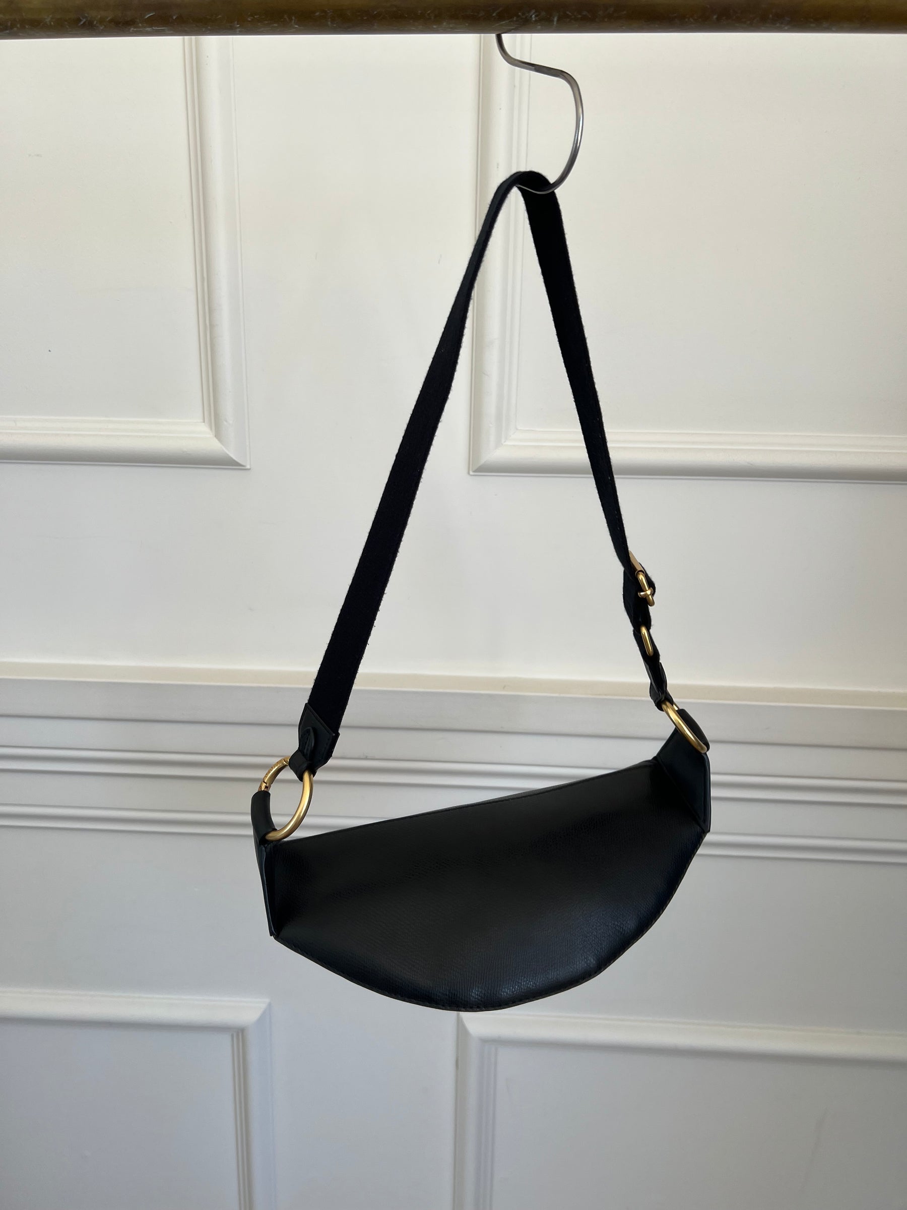 Oroton Black Belt Bag